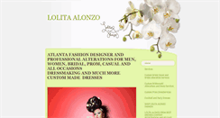 Desktop Screenshot of lolitaalonzo.com